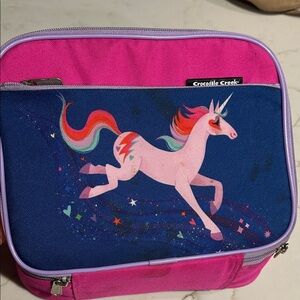 Crocodile Creek Pink Unicorn Lunch Bag